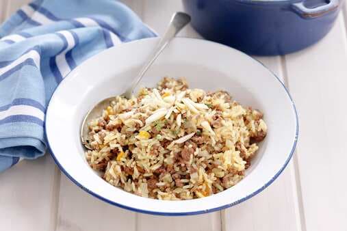 Moroccan Mince Pilaf