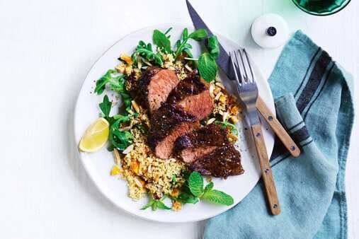 Moroccan-Style Beef With Jewelled Couscous