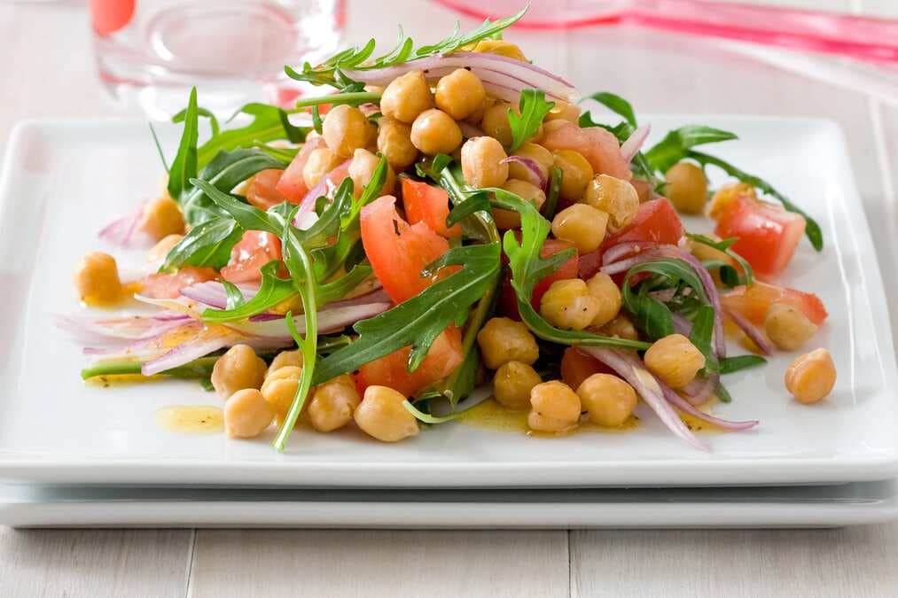 Moroccan Tomato And Chickpea Salad