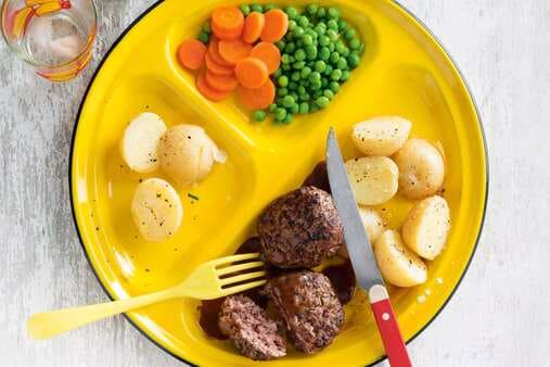 Old-Fashioned Beef Rissoles