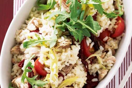Oven-Baked Tuna And Tomato Risotto