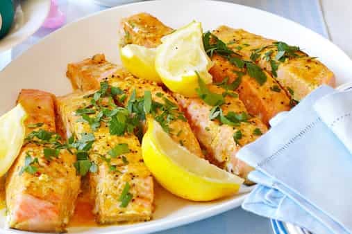 Oven-Roasted Moroccan Salmon