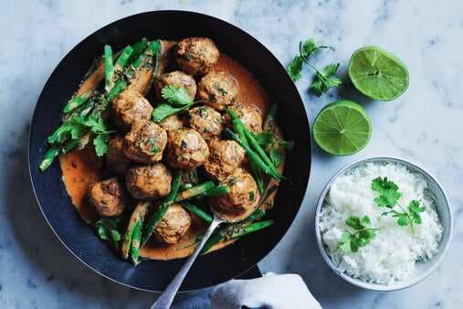 Panang-Style Meatball Curry