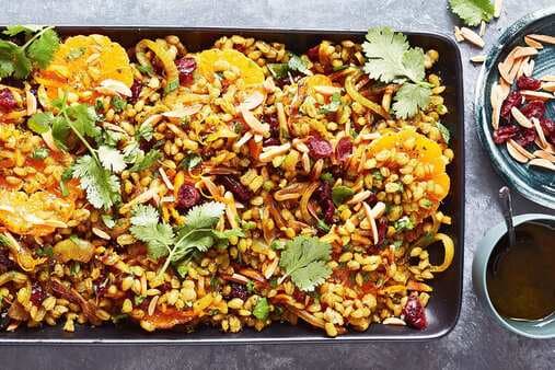Persian-Spiced Barley And Mandarin Salad