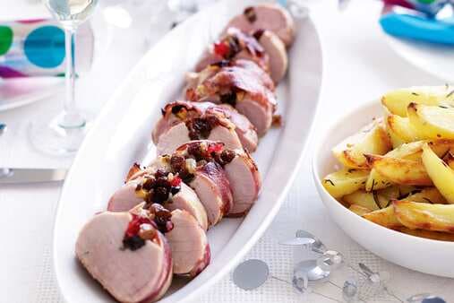 Pork Fillets With Dried Fruit