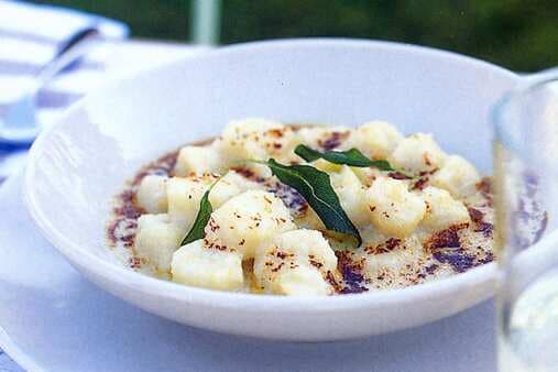 Potato & Polenta Gnocchi With Gorgonzola Sauce