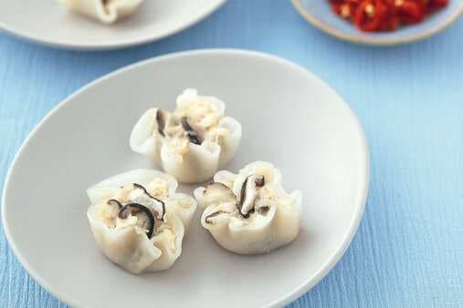 Prawn And Shiitake Mushroom Dumplings