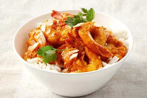 Quick Ginger And Prawn Curry