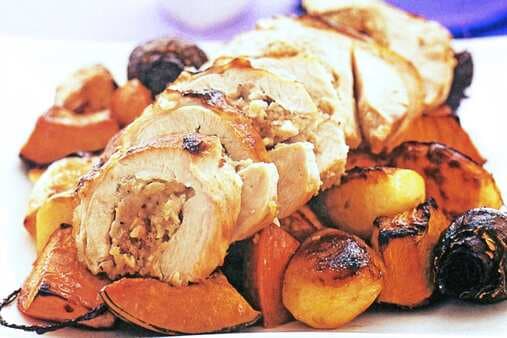 Roast Turkey With Redcurrant Vegetables