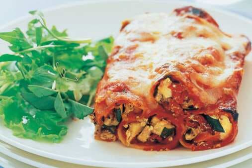 Roasted Vegetable Cannelloni Bake