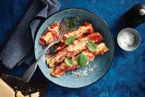 Slow Cooker Ham Tomato And Ricotta Cannelloni