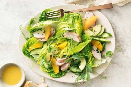 Smoked Chicken And Orange Salad With Tarragon Vinaigrette