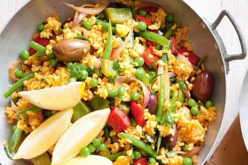 Smoky Vegetarian Spanish Rice