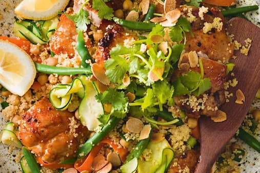 Spicy Chicken And Chickpea Couscous