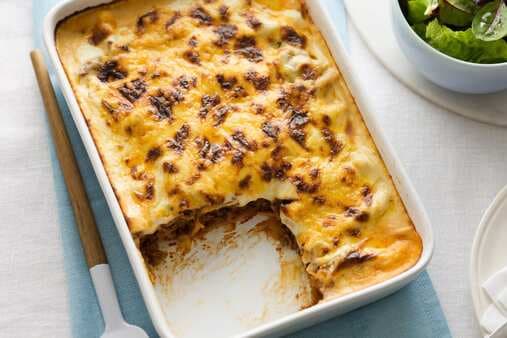 Spinach And Beef Cannelloni
