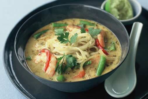 Thai-Style Red Curry Soup