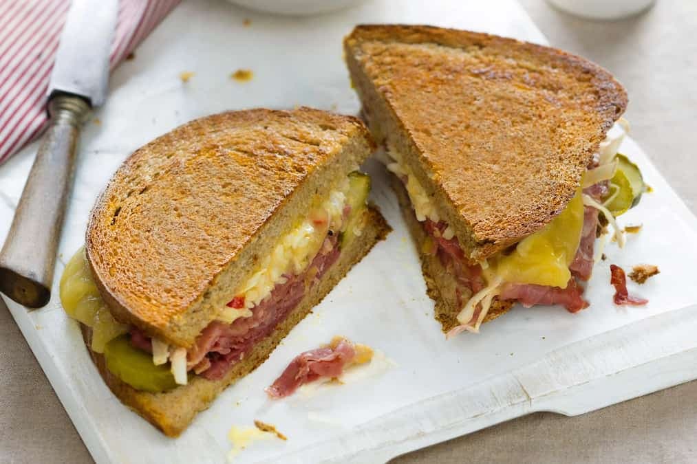 Toasted Reuben Sandwich