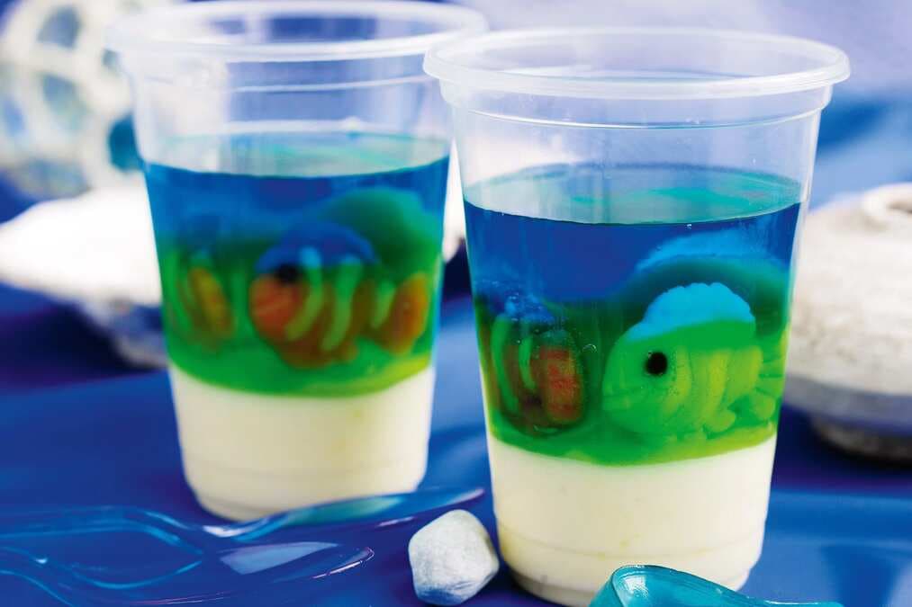 Tropical Fish Jelly Cups