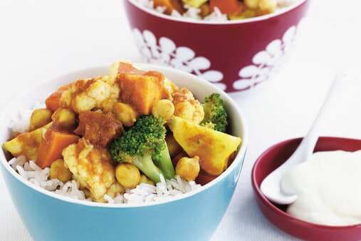 Vegetable And Chickpea Curry