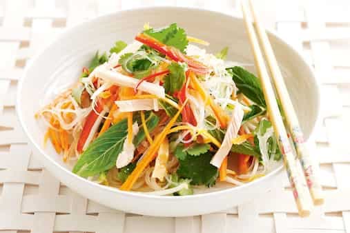 Vietnamese Noodle & Smoked Chicken Salad