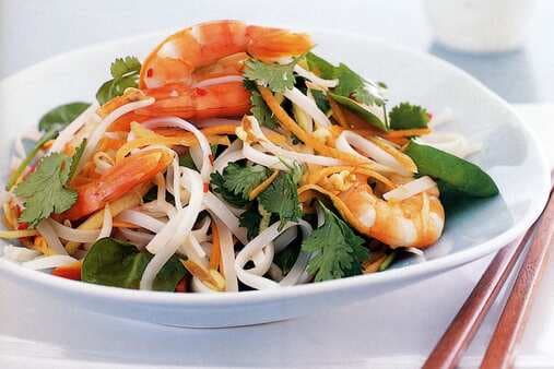 Vietnamese-Style Noodle & Prawn Salad