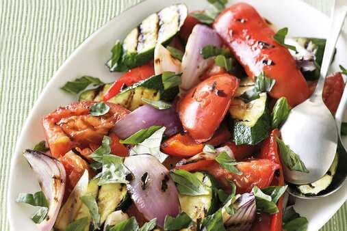 Warm Balsamic Vegetable Salad