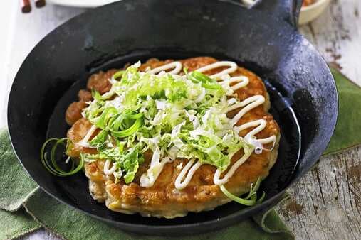 Wombok & Pork Okonomiyaki