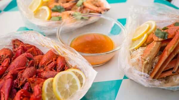 Seafood Boil With Old Bay Sauce