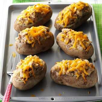 Beef-Stuffed Potatoes