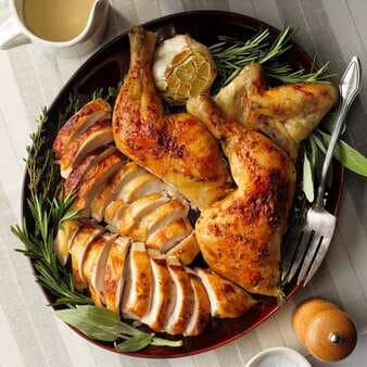 Buttery Herb Roasted Chicken