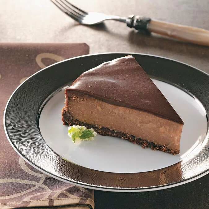 Chocolate-Topped Chocolate Cheesecake