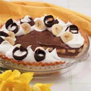 Chocolaty Banana Cream Pie