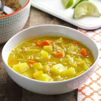 Coconut Curry Vegetable Soup