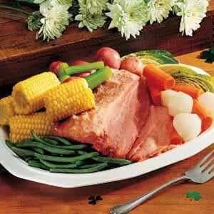 Corned Beef and Mixed Vegetables