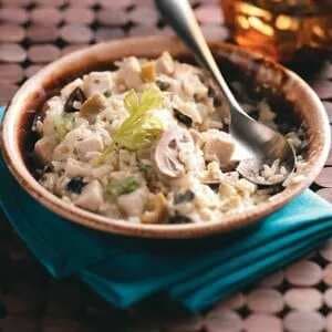 Creamy Chicken and Mushroom Rice Casserole