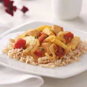 Curried Chicken With Apples