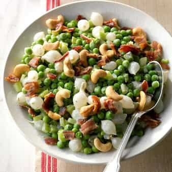 Dad's Creamed Peas & Pearl Onions
