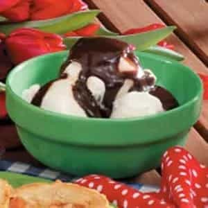 Fast Marshmallow Fudge Topping