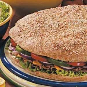 Giant Focaccia Sandwich