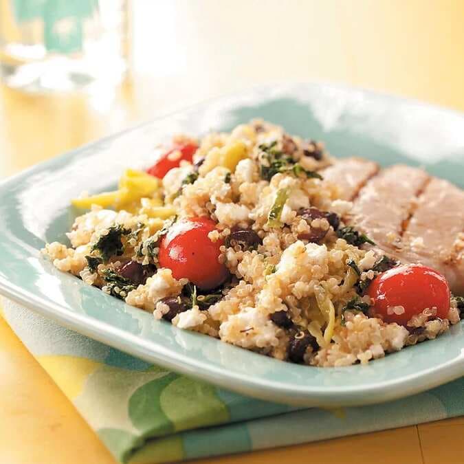 Greek-Inspired Quinoa Salad