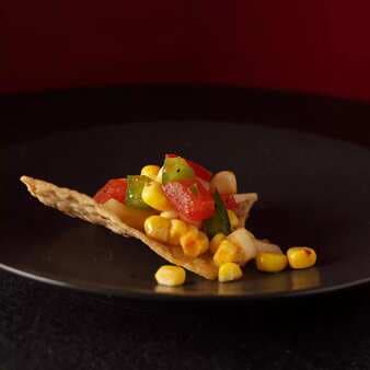 Grilled Corn And Tomato Salsa
