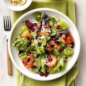 Grilled Shrimp Salads With Coconut Vinaigrette