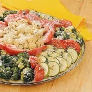 Herbed Veggie Platter
