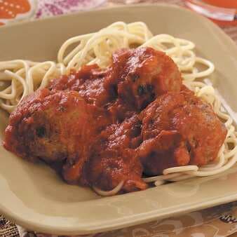 Italian-Style Spaghetti with Meatballs