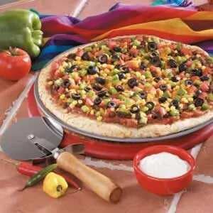 Mexican Vegetable Pizza