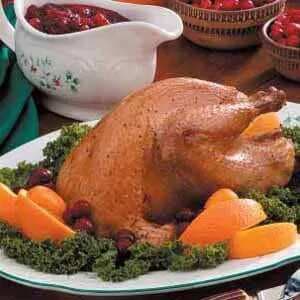 Pheasant with Cranberry Sauce