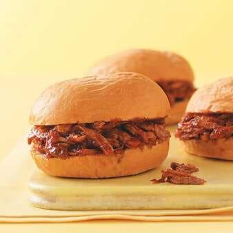 Saucy Barbecued Pork Sandwiches