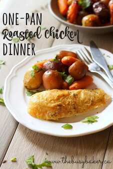 One Pan Roasted Chicken with Potatoes