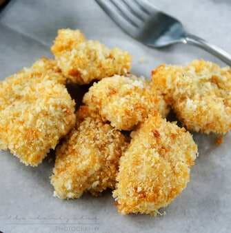 Parmesan Crusted Chicken Nuggets With 3 Homemade Dipping Sauces