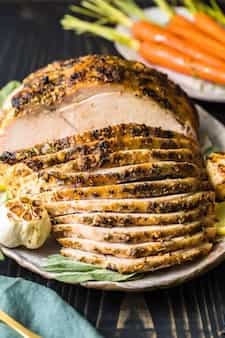 Roast Turkey Breast – Roasted Garlic Butter Turkey